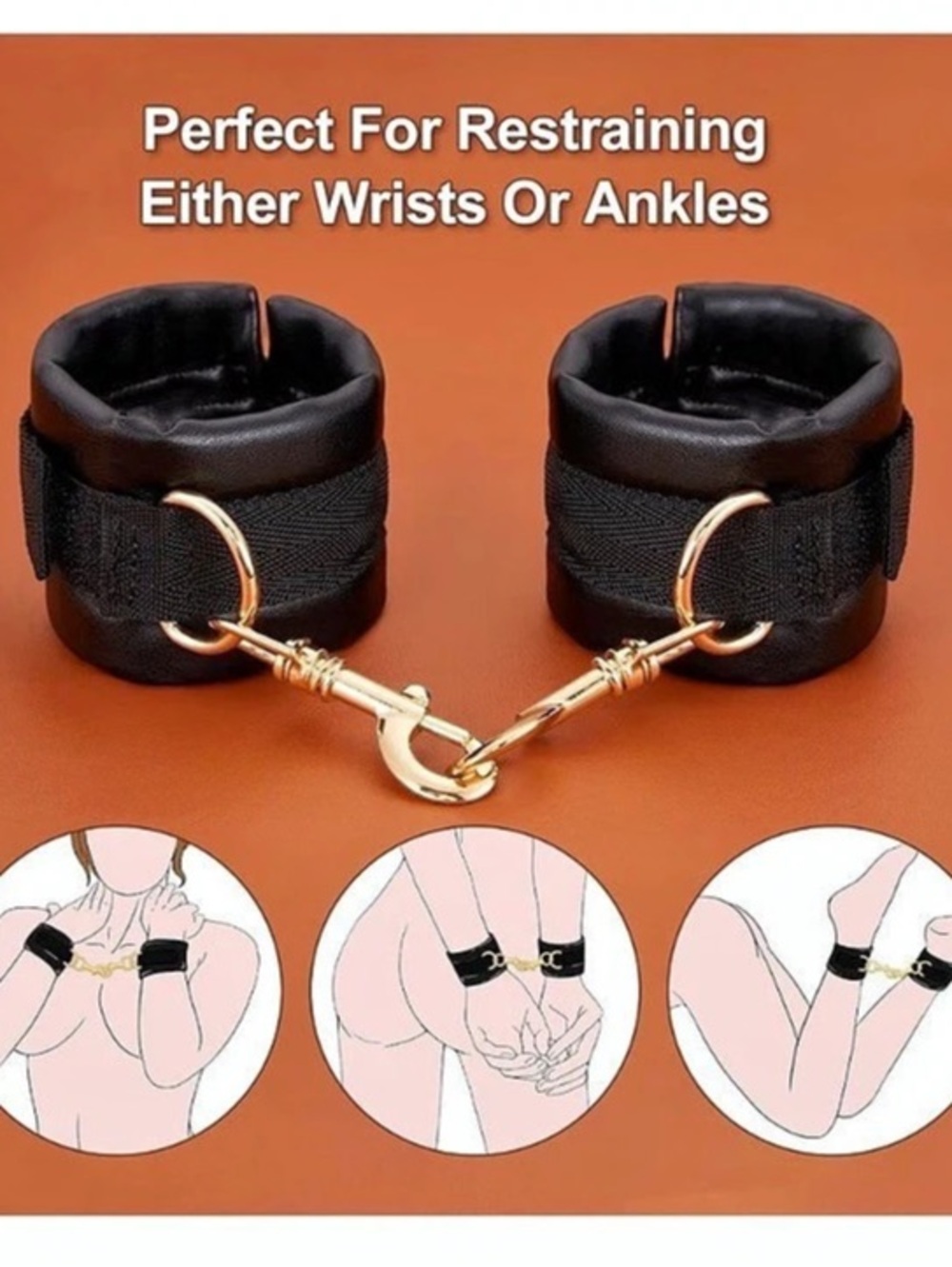2-Piece Adjustable Leather Set.